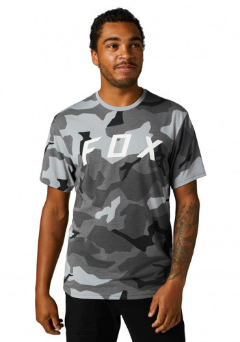 Men's T-shirt Fox Bnkr Ss Tech Tee Black Camor