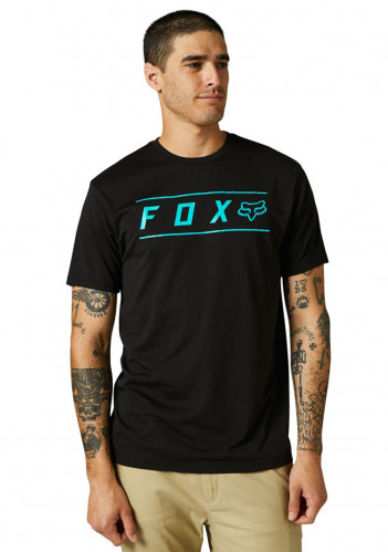 Men's T-shirt Fox Pinnacle Ss Tech Tee Black