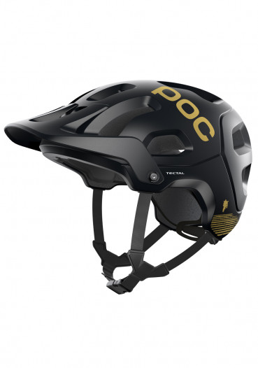 detail Cycling helmet POC Tectal Fabio Ed. Uranium Black Matt/Gold