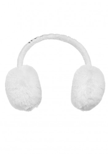 Women's Goldbergh Fluffy Earwarmers White