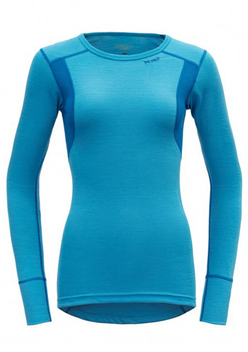 Women's t-shirt Devold Hiking Woman Shirt Malibu/Skydiver
