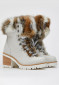 náhled Women's winter boots Nis 2015471/1 Scarponcino Pelle St.Rettile Latte/Lapin
