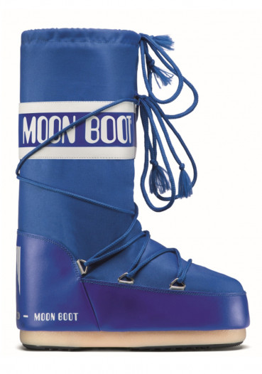 detail Children's winter boots Tecnica Moon Boot Icon Nylon Electric Blue JR