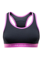 Dámská podprsenka Devold Double Bra Black
