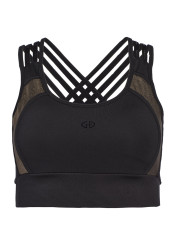 Women's bra Goldbergh Sarava bra Black / Gold