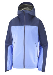 Salomon OUTLINE GTX® 2.5L JKT W MOOD INDIGO/PROV