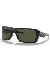 Oakley Sunglasses 9380-0166 Double Edge Mtt Blk w/ Dk Grey