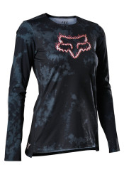 Fox W Flexair Ls Jersey Ts57 Black
