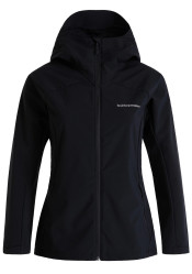 Women's Jacket Peak Performance W Explore Hood Jacket Black
