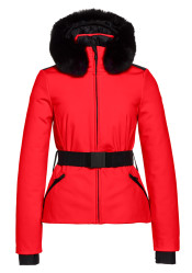Goldbergh Hida Jacket Real Fox Fur Flame