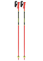 Leki Racing Kids, fluorescent red-black-neonyellow