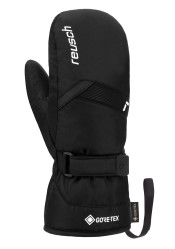 Dětské lyžařské rukavice Reusch Flash GORE-TEX JR Mitt Black/White