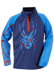 Children's turtleneck Spyder Boys Bug-Zip T-Neck-abyss