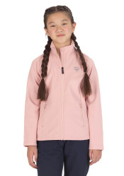 Dětská mikina Rossignol Girl Full-Zip Clim Pink