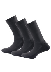 Ponožky Devold Daily Merino Medium Sock 3pk Black