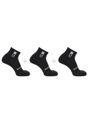 Salomon EVERYDAY ANKLE 3-PACK BLACK/BLAC