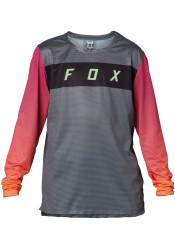 Children's cycling jersey Fox Yth Flexair Ls Jersey Pewter