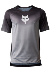 Men's cycling jersey Fox Flexair Ss Jersey Novah Steel Grey