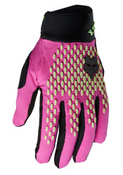Women's Fox cycling gloves Fox W Defend Race Glove Berry Punch