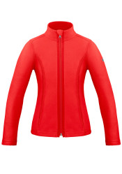 Poivre Blanc W23-1500-JRGL Micro Fleece Jac Scarlet Red 9