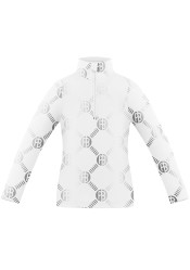 Poivre Blanc W23-1940-BBGL/M Base Layer Shi Monogram White