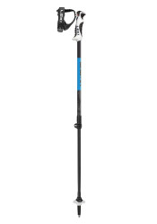 Leki Drifter Vario S, black-cyan-dark anthracite 90 - 120 cm