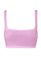 Goldbergh Crystal Bikini Top Miami Pink