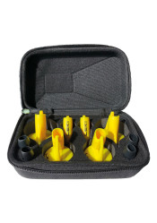 Leki Fin Vario Set, yellow, One size