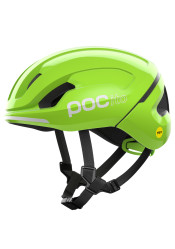Kids' cycling helmet POC POCito Omne MIPS Fluorescent Yellow/Green