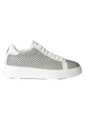 Nis 2429382U/7 Sneaker Pelle/Mesh White/Black