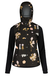 Maloja Bunda SennesM. Printed Deep Black Flora