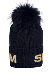 Dámská čepice Sportalm 1829818716 Black/Ice Gold
