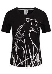 Women's T-shirt Sportalm 1852510666 Black