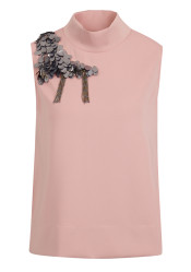 Women's T-shirt Sportalm 1812529720 Mauve Chalk