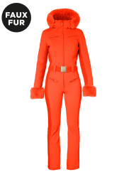 Goldbergh Angele Faux Border Ski Suit Orange