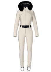 Goldbergh Glisser Faux Border Ski Suit Champagne