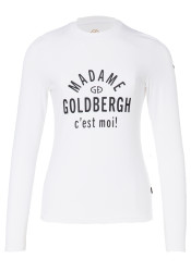 Goldbergh Madame Long Sleeve Tee White