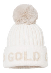 Goldbergh Hodd Beanie Cream