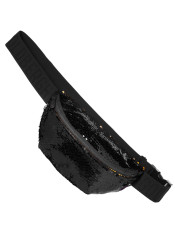Goldbergh Glitter Fanny Pack Black