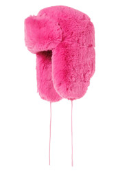 Goldbergh Cher Fluffy Aviator Hat Passion Pink