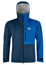 Pánská bunda Ortovox 3L Ortler Jacket Men’s Deep Ocean