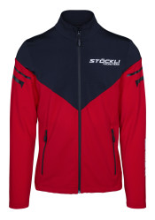 Pánská mikina Stöckli Technostretch WRT Red/Black