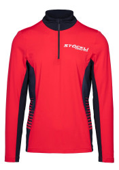 Pánský rolák Stöckli Funktionsshirt HE Red/Black