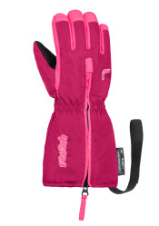 Dětské rukavice Reusch Tom 3329 fuchs purp/knockout pink