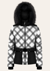 Dámská bunda Poivre Blanc W24-1003-Wo Ski Jacket Cross Black