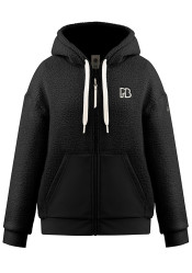 Dámská mikina Poivre Blanc W24-5401-Wo Sherpa Hoody Jacket Black