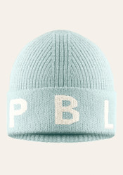 Dětská čepice Poivre Blanc W24-6180-Bbgl Knit Beanie Aloe Blue