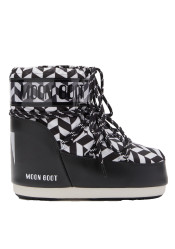 Dámské boty Moon Boot Icon LOW Optical-NA02 Black/White