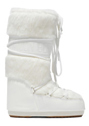Dámské boty Moon Boot Icon Faux Fur-A002 Optical White