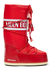 Dámské boty Moon Boot Icon Nylon-D001 Red